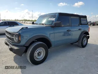 2023 Ford Bronco with VIN 1FMDE5BH2PLA98570, listed as a Copart auction lot 86015914 with 10,262 mi miles and Salvage Title. Bid and sale history available at DreamBid. Image 1.