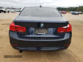 2017 BMW 3 Series 320i with VIN WBA8E1G30HNU16216, listed as a Copart auction lot 84441974 with 0 mi miles and Salvage Title. Bid and sale history available at carsss.com. Image 6.