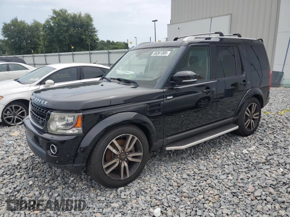 2016 Land Rover LR4 HSE Lux z VIN SALAK2V62GA822545, wystawiony jako Copart lot #58361305 z przebiegiem 144 204 mil mil oraz Szkoda całkowita • Salvage title. Historia ofert i sprzedaży dostępna na DreamBid. Obrazek 1.