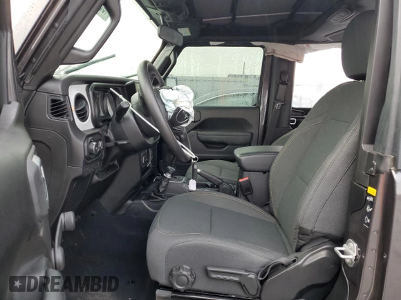 2024 Jeep Wrangler Willys with VIN 1C4PJXAG6RW368774, listed as a Copart auction lot 48961045 with 1,191 mi miles and Salvage title. Bid and sale history available at DreamBid. Image 7.