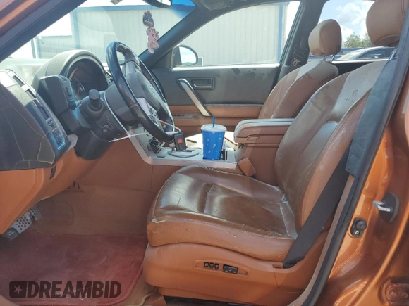 2004 Infiniti FX35 with VIN JNRAS08U24X106856, listed as a Copart auction lot 74199464 with 182,030 mi miles and Non Repairable. Bid and sale history available at carsss.com. Image 7.