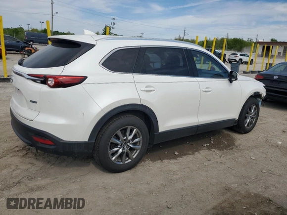 2018 Mazda CX-9 Touring with VIN JM3TCACY0J0209064, listed as a Copart auction lot 53826185 with 109,072 mi miles and Salvage title. Bid and sale history available at DreamBid. Image 3.