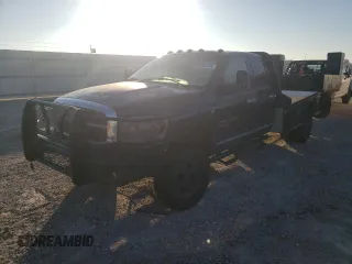 2006 Dodge Ram 3500 SLT with VIN 3D7MX48CX6G108901, listed as a Copart auction lot 84833794 with 0 mi miles and Salvage Title. Bid and sale history available at carsss.com. Image 1.