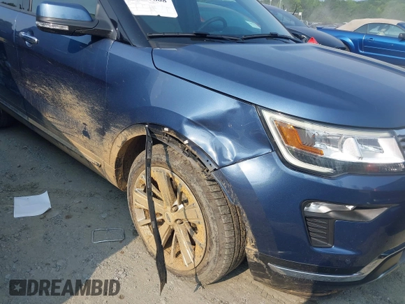 2018 Ford Explorer Limited with VIN 1FM5K7F86JGB74522, listed as a IAAI auction lot 42399808 with 49,004 mi miles and . Bid and sale history available at DreamBid. Image 6.