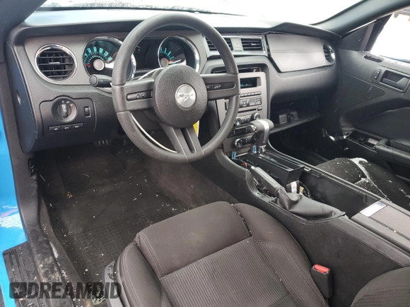 2012 Ford Mustang V6 Premium with VIN 1ZVBP8AM1C5264983, listed as a Copart auction lot 45213285 with 71,337 mi miles and Salvage Title. Bid and sale history available at carsss.com. Image 8.