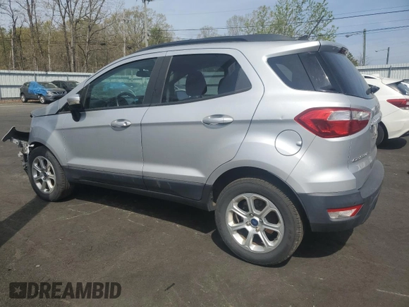 2019 Ford EcoSport SE z VIN MAJ3S2GE0KC270745, wystawiony jako Copart lot #54526575 z przebiegiem Nie podano mil oraz Nie do naprawy • Non repairable. Historia ofert i sprzedaży dostępna na DreamBid. Obrazek 2.