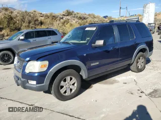 2007 Ford Explorer XLT with VIN 1FMEU73857UB85147, listed as a Copart auction lot 71787924 with 169,622 mi miles and Salvage Title. Bid and sale history available at carsss.com. Image 1.
