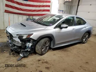2023 Subaru WRX with VIN JF1VBAA65P9824161, listed as a Copart auction lot 85764444 with 25,861 mi miles and Salvage title. Bid and sale history available at DreamBid. Image 1.