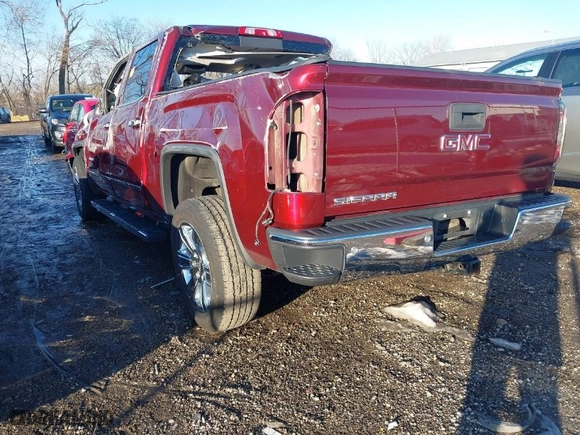 2017 GMC Sierra 1500 SLT with VIN 3GTU2NECXHG318582, listed as a IAAI auction lot 41433908 with NaN miles. Bid and sale history available at carsss.com. Image 3.
