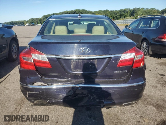 2013 Hyundai Genesis 3.8L with VIN KMHGC4DD6DU228895, listed as a Copart auction lot 69304804 with 127,390 mi miles and Clean Title. Bid and sale history available at carsss.com. Image 6.