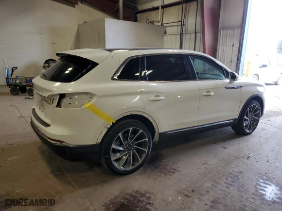 2022 Lincoln Nautilus Reserve with VIN 2LMPJ8KP7NBL13539, listed as a Copart auction lot 77984334 with 27,178 mi miles and Clean Title. Bid and sale history available at carsss.com. Image 3.