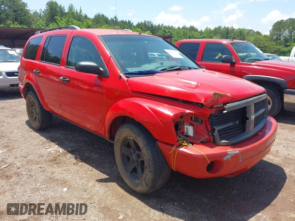 2004 Dodge Durango SLT with VIN 1D4HB48N44F140966, listed as a IAAI auction lot 42195547 with 261,183 mi miles and . Bid and sale history available at DreamBid. Image 1.