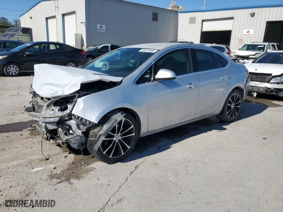 2015 Buick Verano with VIN 1G4PP5SK9F4109155, listed as a Copart auction lot 46314005 with 116,322 mi miles and Salvage Title. Bid and sale history available at carsss.com. Image 1.