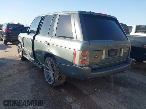 2005 Land Rover Range Rover with VIN SALMF11415A194720, listed as a IAAI auction lot 41766243 with 196,844 mi miles and . Bid and sale history available at DreamBid. Image 3.