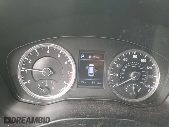 2019 Hyundai Santa Fe SE with VIN 5NMS23AD9KH096865, listed as a Copart auction lot 51138455 with 89,186 mi miles and Salvage Title. Bid and sale history available at carsss.com. Image 9.