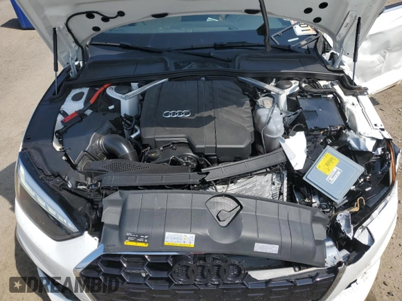 2023 Audi A5 S line Premium Plus z VIN WAUTAAF57PA023392, wystawiony jako Copart lot #61999744 z przebiegiem 3 918 mil mil oraz Szkoda całkowita • Salvage title. Historia ofert i sprzedaży dostępna na DreamBid. Obrazek 11.