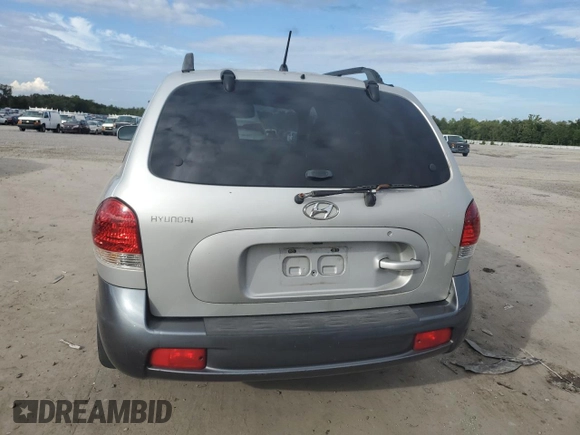 2005 Hyundai Santa Fe GLS with VIN KM8SC73D95U984557, listed as a Copart auction lot 71441994 with 157,371 mi miles and Salvage Title. Bid and sale history available at carsss.com. Image 6.