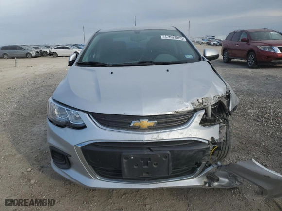 2017 Chevrolet Sonic LT with VIN 1G1JD5SHXH4127991, listed as a Copart auction lot 47087085 with 116,918 mi miles and Salvage Title. Bid and sale history available at carsss.com. Image 5.