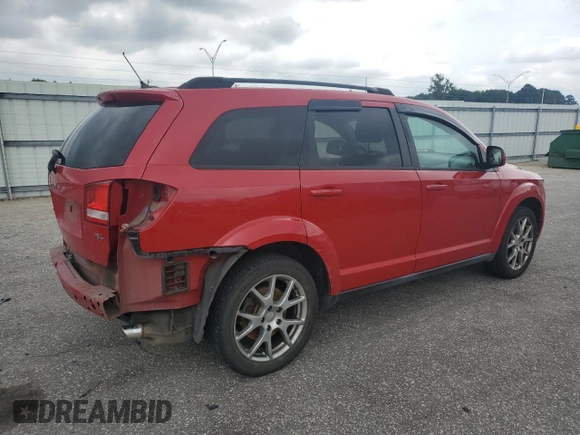 2015 Dodge Journey R/T with VIN 3C4PDDEGXFT578859, listed as a Copart auction lot 64094455 with 147,970 mi miles and Salvage title. Bid and sale history available at DreamBid. Image 3.