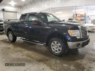 2010 Ford F-150 XL with VIN 1FTEX1E83AFA35877, listed as a Copart auction lot 45586385 with 105,622 mi miles and Salvage title. Bid and sale history available at DreamBid. Image 4.