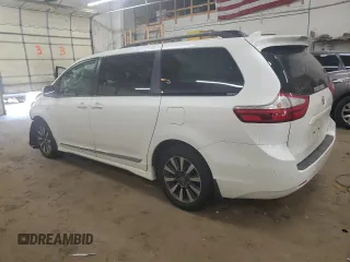 2019 Toyota Sienna XLE with VIN 5TDDZ3DC5KS223390, listed as a Copart auction lot 53304615 with 85,214 mi miles and Salvage title. Bid and sale history available at DreamBid. Image 2.