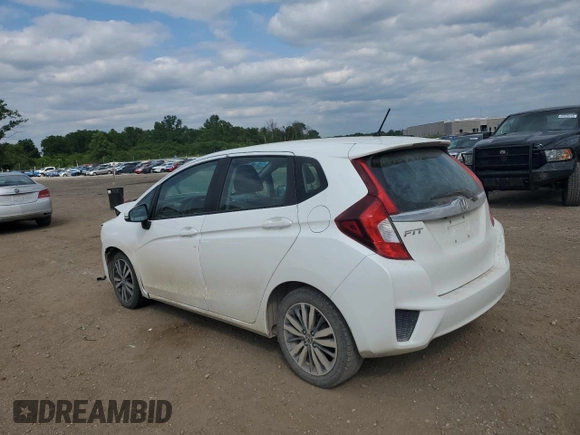 2015 Honda Fit EX-L with VIN 3HGGK5H88FM717933, listed as a Copart auction lot 60247355 with 103,170 mi miles and Salvage title. Bid and sale history available at DreamBid. Image 2.