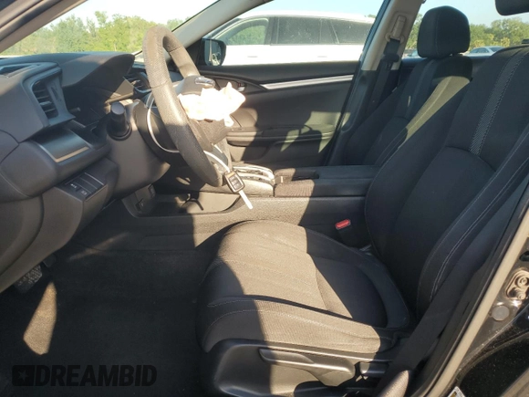 2017 Honda Civic Sedan LX with VIN 19XFC2F53HE008869, listed as a Copart auction lot 53561595 with 77,620 mi miles and Salvage Title. Bid and sale history available at carsss.com. Image 7.