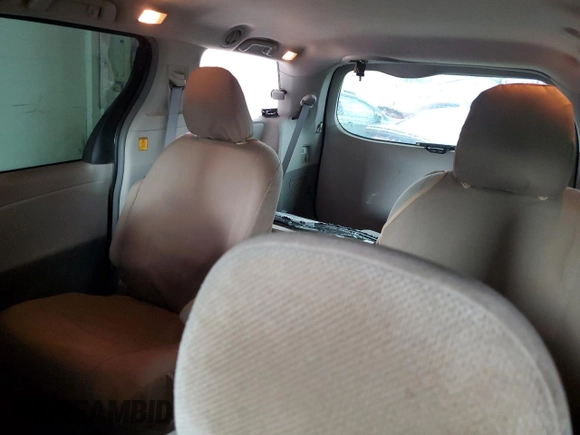 2013 Toyota Sienna L with VIN 5TDZK3DC7DS336061, listed as a Copart auction lot 50715775 with 111,615 mi miles and Salvage Title. Bid and sale history available at carsss.com. Image 10.
