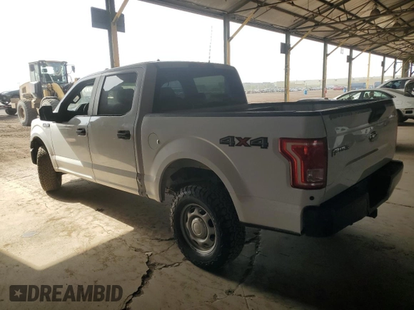 2017 Ford F-150 XL with VIN 1FTEW1EF9HKE40693, listed as a Copart auction lot 62956035 with 187,621 mi miles and Clean title. Bid and sale history available at DreamBid. Image 2.