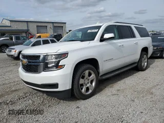 2016 Chevrolet Suburban LT with VIN 1GNSKHKC6GR111318, listed as a Copart auction lot 53837575 with 97,407 mi miles and Salvage Title. Bid and sale history available at DreamBid. Image 1.