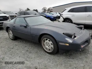 1986 Chevrolet Corvette with VIN 1G1YY0782G5120329, listed as a Copart auction lot 84996684 with 0 mi miles and Clean Title. Bid and sale history available at carsss.com. Image 4.