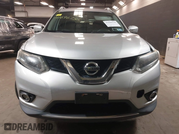 2014 Nissan Rogue SV with VIN 5N1AT2MV4EC838109, listed as a IAAI auction lot 41696736 with 148,761 mi miles and . Bid and sale history available at carsss.com. Image 6.