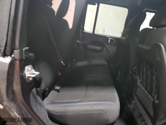 2022 Jeep Wrangler 4xe Unlimited Rubicon with VIN 1C4JJXR65NW274221, listed as a Copart auction lot 49138365 with 25,218 mi miles and Salvage Title. Bid and sale history available at carsss.com. Image 11.