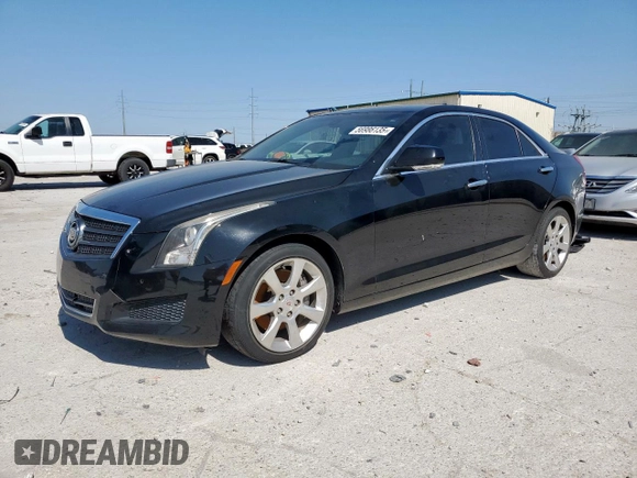 2013 Cadillac ATS Luxury z VIN 1G6AB5RA8D0113713, wystawiony jako Copart lot #56986135 z przebiegiem 122 138 mil mil oraz Czysty tytuł • Clean title. Historia ofert i sprzedaży dostępna na DreamBid. Obrazek 1.