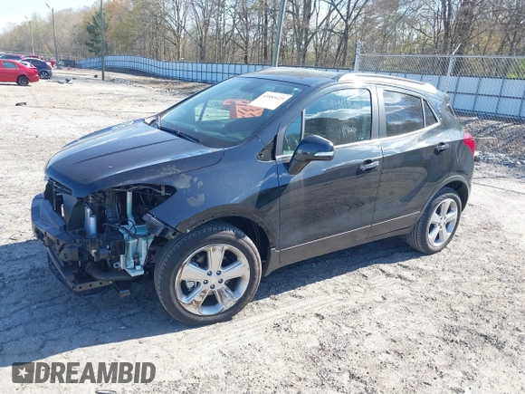 2016 Buick Encore with VIN KL4CJASB1GB680322, listed as a IAAI auction lot 41885425 with 11,176 mi miles. Bid and sale history available at carsss.com. Image 2.