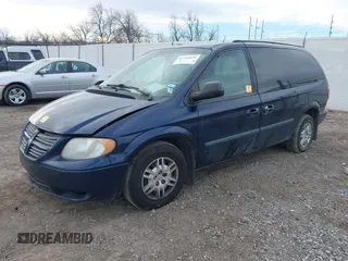 2005 Dodge Caravan SE with VIN 1D4GP24R75B108449, listed as a IAAI auction lot 41734639 with 266,376 mi miles and . Bid and sale history available at DreamBid. Image 2.