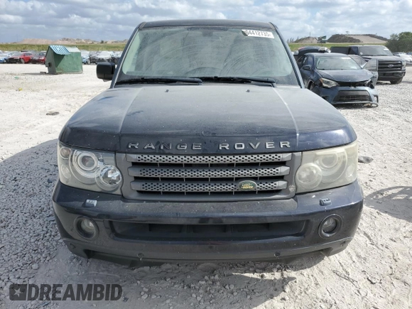 2009 Land Rover Range Rover Sport HSE с VIN SALSK25429A209718, выставлен на аукционе Copart как лот 54412735 с пробегом Не указан миль и На запчасти • Non repairable. История ставок и продаж доступна на DreamBid. Изображение 5.