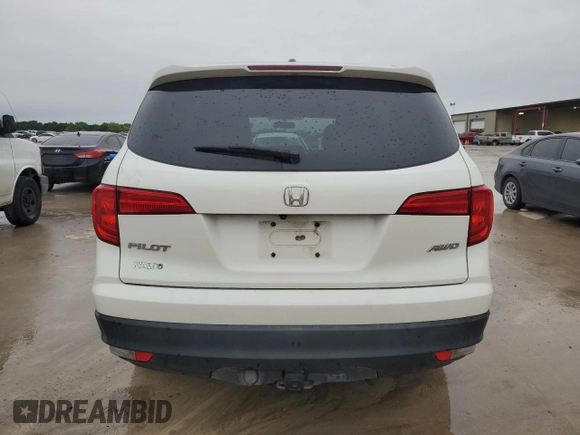 2017 Honda Pilot EX with VIN 5FNYF6H37HB042259, listed as a Copart auction lot 55798125 with 237,637 mi miles and Clean Title. Bid and sale history available at DreamBid. Image 6.