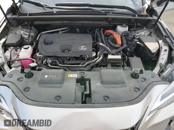 2024 Lexus NX 350h with VIN JTJAKCEZ6R5015994, listed as a Copart auction lot 43398635 with 19,798 mi miles and Salvage title. Bid and sale history available at DreamBid. Image 14.