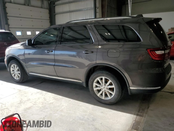 2021 Dodge Durango SXT Plus with VIN 1C4RDJAG2MC544596, listed as a Copart auction lot 54770185 with 56,574 mi miles and Salvage title. Bid and sale history available at DreamBid. Image 2.
