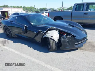 2019 Chevrolet Corvette 1LT with VIN 1G1YB2D73K5118963, listed as a IAAI auction lot 42189315 with 72,708 mi miles and . Bid and sale history available at DreamBid. Image 1.