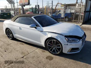 2018 Audi S5 Premium Plus z VIN WAUY4GF59JN004438, wystawiony jako Copart lot #45324915 z przebiegiem 24 970 mil mil oraz Szkody całkowita. Historia ofert i sprzedaży dostępna na DreamBid. Obrazek 4.