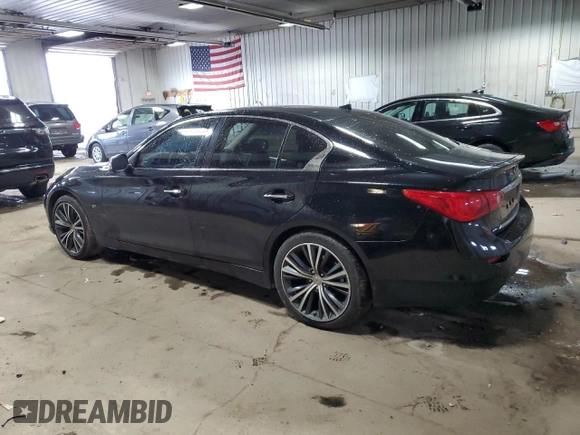 2015 Infiniti Q50 Premium z VIN JN1BV7AR2FM419987, wystawiony jako Copart lot #57813825 z przebiegiem 99 229 mil mil oraz Nie do naprawy. Historia ofert i sprzedaży dostępna na DreamBid. Obrazek 2.