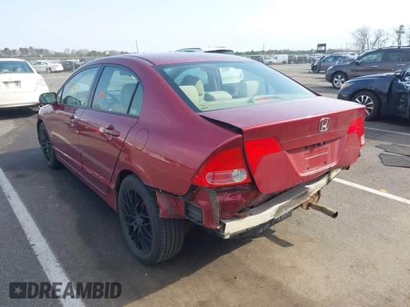2007 Honda Civic Sdn LX with VIN 2HGFA16567H507833, listed as a IAAI auction lot 41914426 with 143,686 mi miles. Bid and sale history available at carsss.com. Image 3.