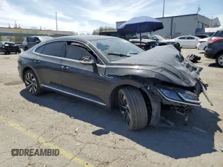 2021 Volkswagen Arteon SEL R-Line with VIN WVWSR7AN0ME007542, listed as a Copart auction lot 53160935 with 49,848 mi miles and Salvage title. Bid and sale history available at DreamBid. Image 4.