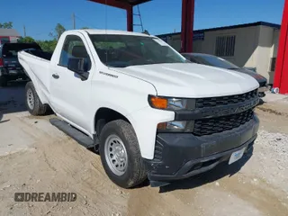 2021 Chevrolet Silverado 1500 Work Truck with VIN 3GCNWAEH0MG263521, listed as a IAAI auction lot 41775059 with 56,961 mi miles. Bid and sale history available at carsss.com. Image 1.
