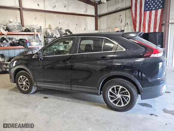 2024 Mitsubishi Eclipse Cross ES with VIN JA4ATUAA7RZ033784, listed as a Copart auction lot 80210054 with 12,444 mi miles and Clean Title. Bid and sale history available at carsss.com. Image 2.