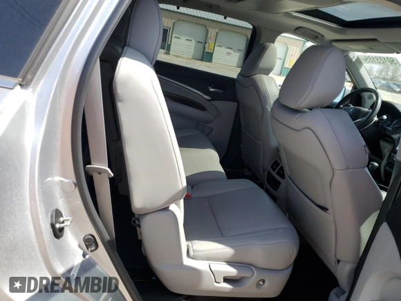 2014 Acura MDX Advance with VIN 5FRYD4H87EB024392, listed as a Copart auction lot 50123185 with 107,802 mi miles and Salvage Title. Bid and sale history available at DreamBid. Image 10.