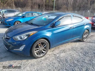 2016 Hyundai Elantra SE with VIN KMHDH4AE5GU600930, listed as a IAAI auction lot 41731973 with 184,414 mi miles. Bid and sale history available at carsss.com. Image 17.