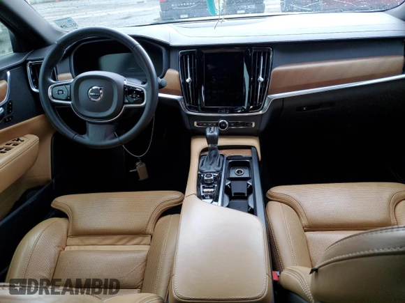 2017 Volvo S90 Inscription with VIN YV1A22ML0H1015015, listed as a Copart auction lot 49673973 with 70,257 mi miles. Bid and sale history available at carsss.com. Image 8.